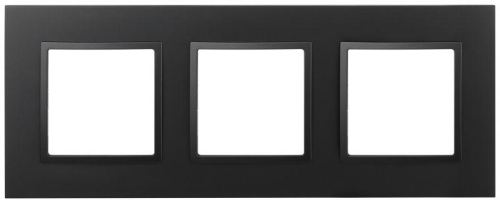 Рамка 3-м Elegance 14-5013-05 Classic антрацит Эра Б0060585