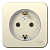 Розетка 1-м ОП Blanca 16А IP20 250В с заземл. без защ. шторок с изолир. пластиной (компакт) молоч. SE BLNRA110112