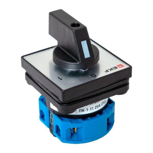 Переключатель кулачковый ПК-1-11 1п 25А "0-1" IP65 EKF pk-1-11-25-65