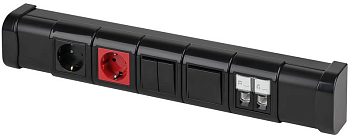 Кабель-канал 74х55 L2000 Арктика черн. Ruvinil РКК-74х55-Ч