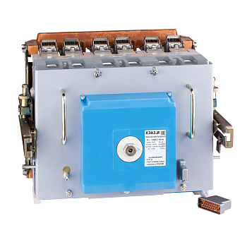 Выключатель автоматический 2п 1600А 100кА ВА56-43-804770 1600А 440DC НР230AC/220DC ПЭ230AC УХЛ3 КЭАЗ 293732