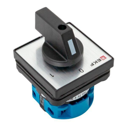 Переключатель кулачковый ПК-1-12 2п 10А "0-1" IP65 EKF pk-1-12-10-65