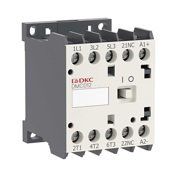 Миниконтактор YON DMC012 12A 5.5кВт AC3 3P кат. 220В AC 1НО YON DMC012-3C10A230