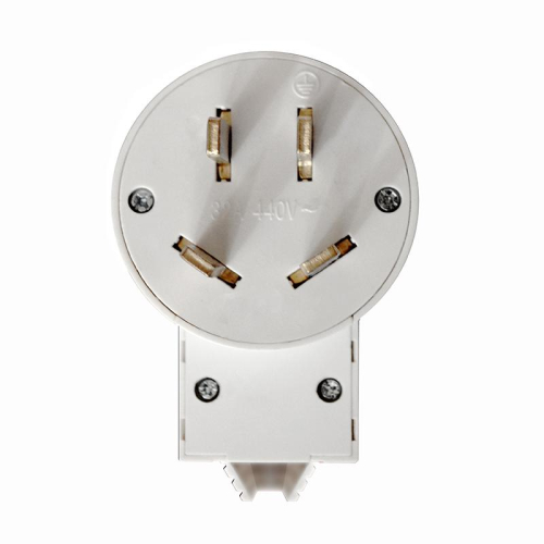 Вилка для плиты 3P+E 32А 440В бел. Universal 5313