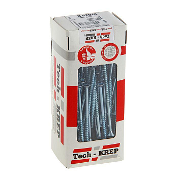 Саморез универсальный 100х5.0мм оцинк. (уп.100шт) Tech-Krep/Zitar 102205