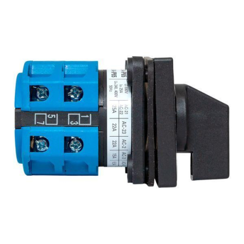 Переключатель кулачковый ПК-1-22 2п 25А "1-0-2" IP65 EKF pk-1-22-25-65