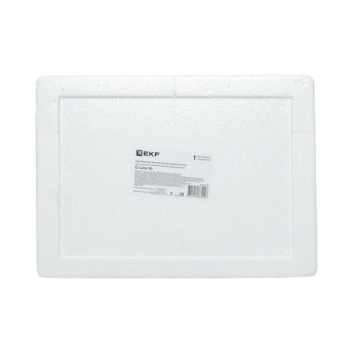 Лючок напольный с изменяемой глубиной C-Line 16 (с приборной рамкой) EKF cl-ln-k-16