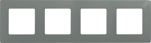 Рамка 4-м Etika светл. галька IEK 672524