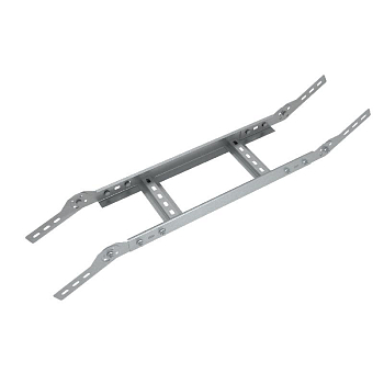 Угол для лотка шарнирный вертикальный 100х400х1.5мм HD85 КМ LO58352