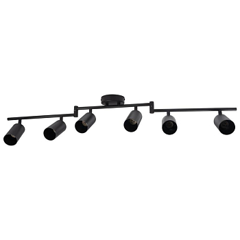 Светильник PCL-0606 6xGU10 IP20 230В BL настен./потолочн. декор. под лампу JazzWay 5066762