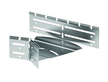 Угол для лотка горизонтальный изменяемый 0-45град. 100х80 CPO цинк-ламель DKC 36013HDZL
