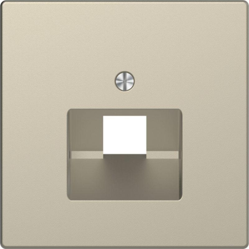 Накладка центральная Merten D-Life для розетки 1-м RJ45 SD сахара SchE MTN4521-6033