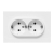 Розетка 2-м СП Эпика 16А с заземл. без защ. шторок с рамкой механизм бел. EKF UP1-SOW-210 Розетка 2-м СП Эпика 16А с заземл. без защ. шторок с рамкой механизм бел. EKF UP1-SOW-210