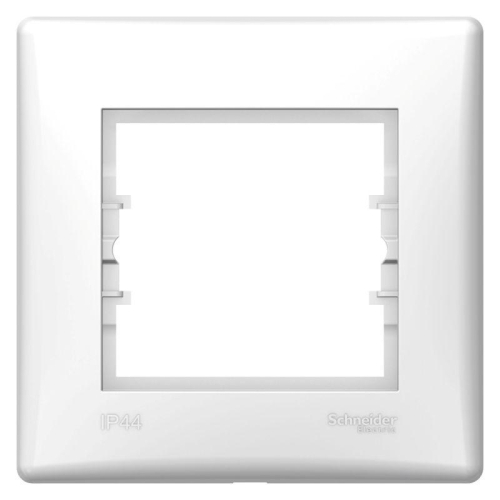 Рамка 1-м Sedna IP44 бел. SchE SDN5810521