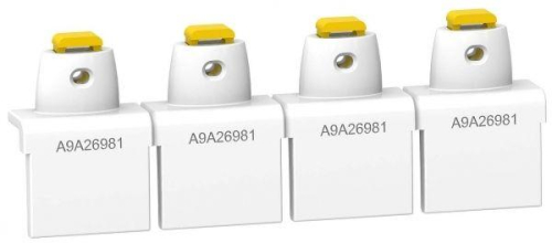 Крышка винтов Acti9 по 4п (разделяемые) для iC60 iID (уп.20шт) SchE A9A26981