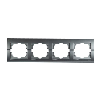 Рамка 4-м Deriy горизонт. сер. LEZARD 702-2900-149