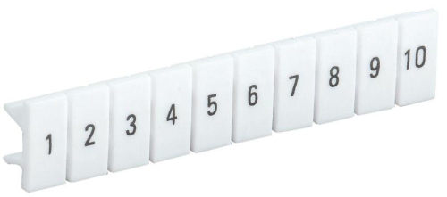 Маркер для КПИ-4кв.мм с нумерацией №№ 1-10 IEK YZN11M-004-K00-10