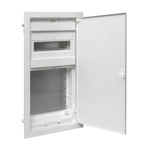 Щит комбинированный встраив. Nova (1 DIN + 2 МП) 3 габарит IP40 с пластик. дверью EKF nv-cb-pd-1+2