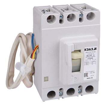 Выключатель автоматический 3п 40А 400Im 8кА ВА04-36-341216 УХЛ3 690В AC НР=220..240В AC/220В DC КЭАЗ 232870