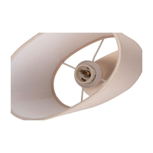 Светильник настольный JH2-01-iv E14 IP20 170х100х300мм керамика; ткань; PVC-пластик беж. JazzWay 5062306