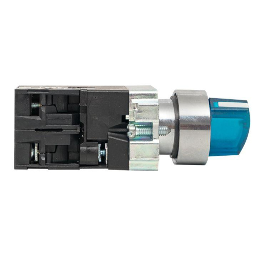 Переключатель BD33 3P с син. подстветкой 230В NO PROxima EKF xb2-bk33-b-230