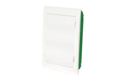 Корпус встраиваемый City9 Box IT 3 ряда 36мод. 2 розетки с бел. дверцей SE EZ9E312P2FIT