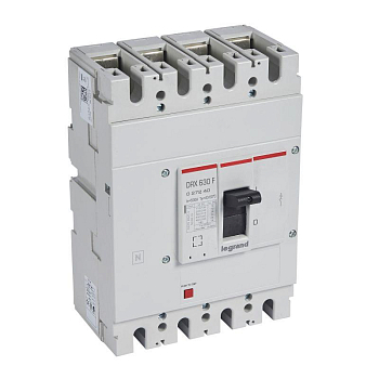 Выключатель автоматический 4п 500А 36кА DRX630 термомагнитн. расцеп. Leg 027240