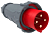 Вилка эл. каб. 63А 3P+PE 6ч/380-415В IP67 MAGNUM ССИ-034 IEK PSN02-063-4