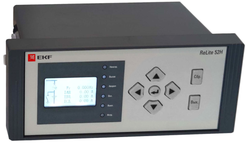 Устройство релейной защиты и автоматики ReLite 52H 512.43.85.12.11.01 Stingray EKF RT52H-512-43-85-12-11-01