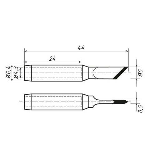 Жало для паяльника Rexant 12-9730