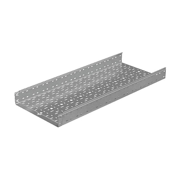 Лоток перфорированный 100х500 L6000 1.2мм "Быстрый монтаж ПЛЮС" КМ PL12150