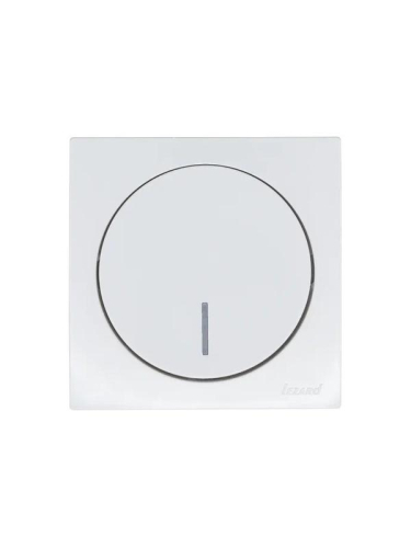 Выключатель 1-кл. СП OSEN 10А IP20 с подсветкой механизм бел. LEZARD 743-0288-111