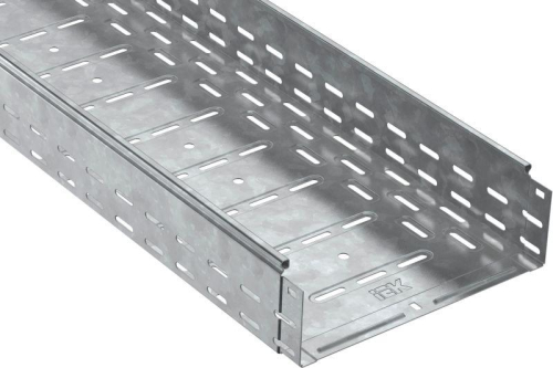 Лоток листовой перфорированный 400х100 L3000 сталь HDZ IEK CLP10-100-400-3-M-HDZ