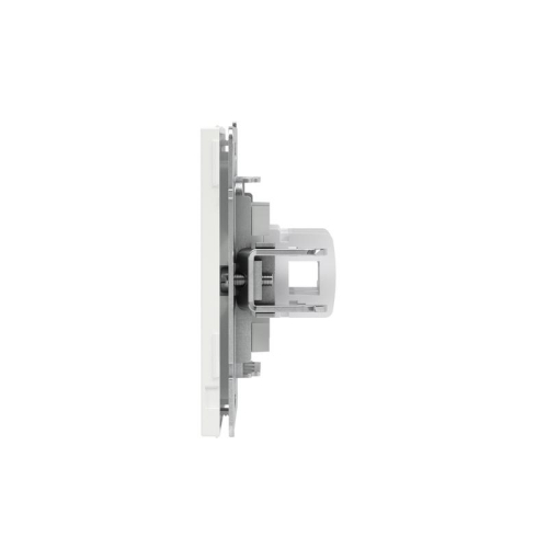 Розетка компьютерная 2-м KANT RJ45 кат.5E без шторки бел. магнолия DKC 7000664