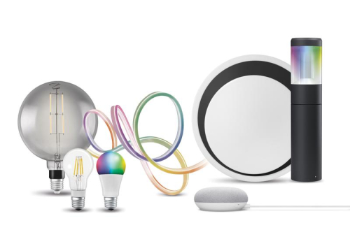 Светильник светодиодный SMART WIFI ORBIS MOON RD 480 TW BK LEDVANCE 4058075486386