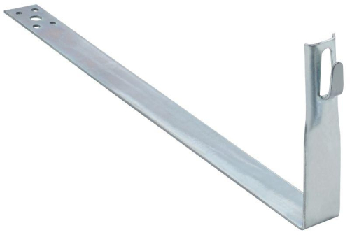 Держатель проводника круглого 6-8мм черепич. кровля L380мм оцинк. сталь HDZ IEK ZDP80-14-5-68-380