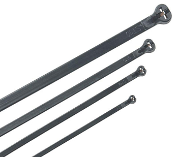 Хомут Хку 3.6х140мм со стальным замком черн. (уп.100шт) IEK UHH34-D036-140-100-K02