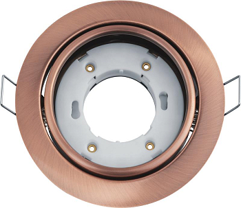 Светильник 93 035 NGX-R5-006-GX53 поворотный черн. медь Navigator 93035