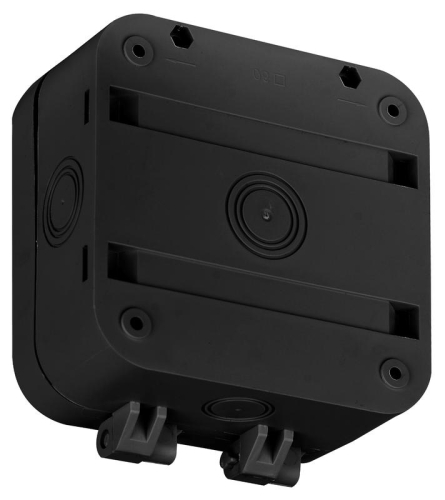 Коробка распределительная133х120х60 двухкомпонентн. для видеокамер HF IP68 черн. Ruvinil 67080Ч