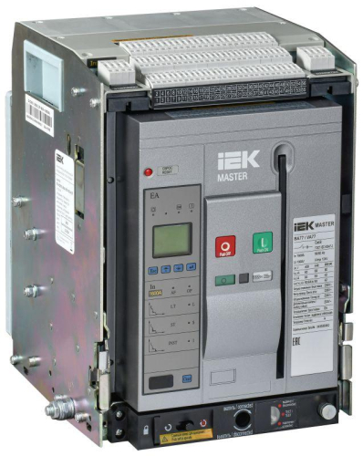 Выключатель автоматический воздушный 3п AC ВА77 W3P A 65кА 1600А EA выдвижн. с компл. аксессур. MASTER IEK MI-ACB10-3WA-065-1600-ACF