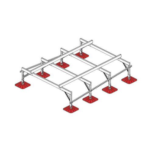 Конструкция опорная для установки оборудования TECHNORAPTOR FOOT 2000х2500 KM-TR-F-SSEI-2000-2500 КМ TR0044