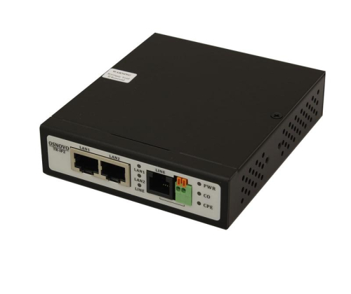 Удлинитель TR-IP2 Ethernet (VDSL) на 2 порта до 3000м OSNOVO 10441