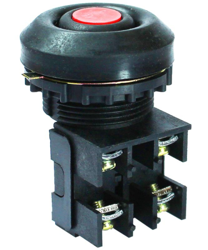 Кнопка ВК-30-10-11110-54/1з+1р красн. 10А IP54 Электротехник ET052700
