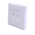 Панель лицевая 2 порта 80х80 Keystone шторка (DIY) SUPRLAN 10-0334-1 Панель лицевая 2 порта 80х80 Keystone шторка (DIY) SUPRLAN 10-0334-1