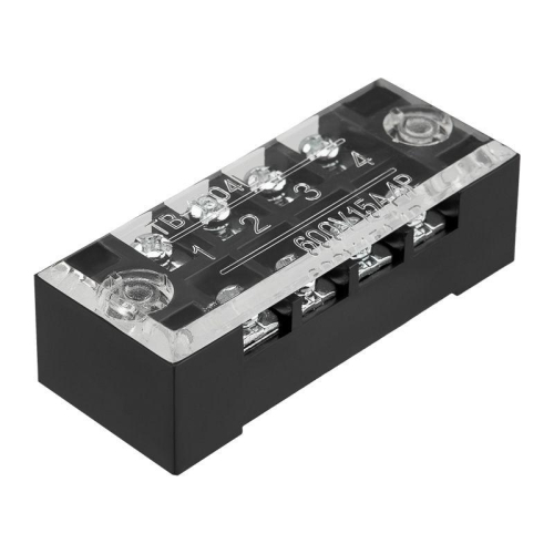 Блок зажимов клеммный БЗН ТВ-1504 1.5кв.мм 15А 4 пары Rexant 11-2150