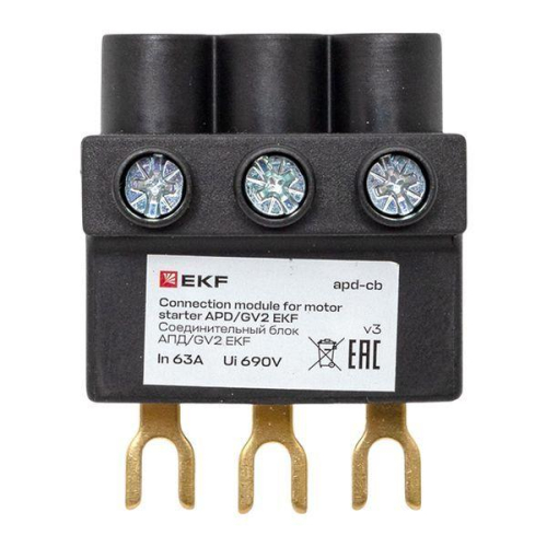 Блок соединительный блок АПД/GV2 EKF apd-cb