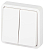 Выключатель Эксперт 11-1524-01 двойн. IP55 10АХ-250В СУ бел. Эра Б0063271