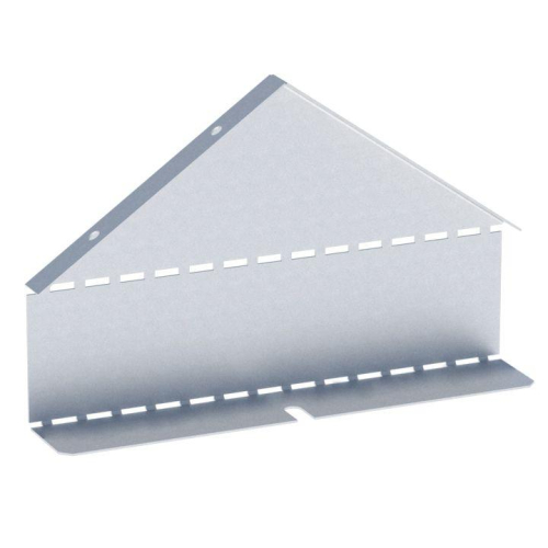 Заглушка для крышки двускатной 80х300 сталь 0.8мм HDZ гор. оцинк. EKF zkdsk80300-HDZ