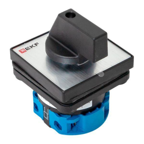 Переключатель кулачковый ПК-1-31 1п 10А "1-2" IP65 EKF pk-1-31-10-65