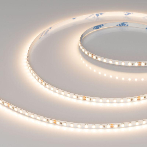 Лента светодиодная RT-A160-5mm 24V Warm 3000К 9.6Вт/м IP20 2835 открыт. (уп.5м) Arlight 037806